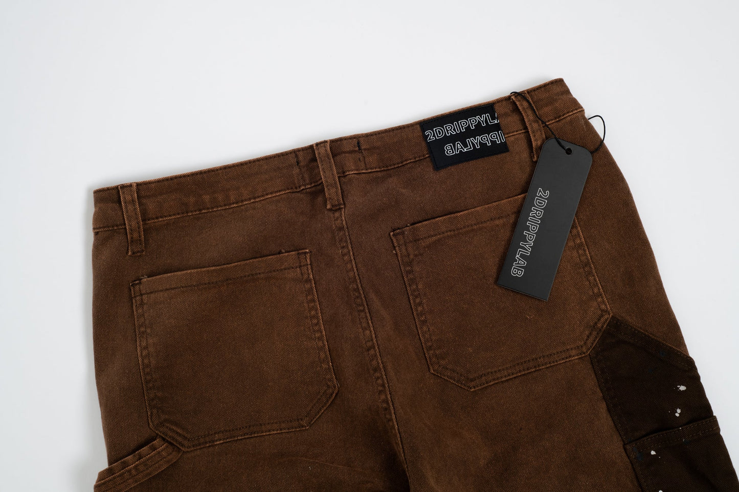 RAGE BROWN FLARE DENIM