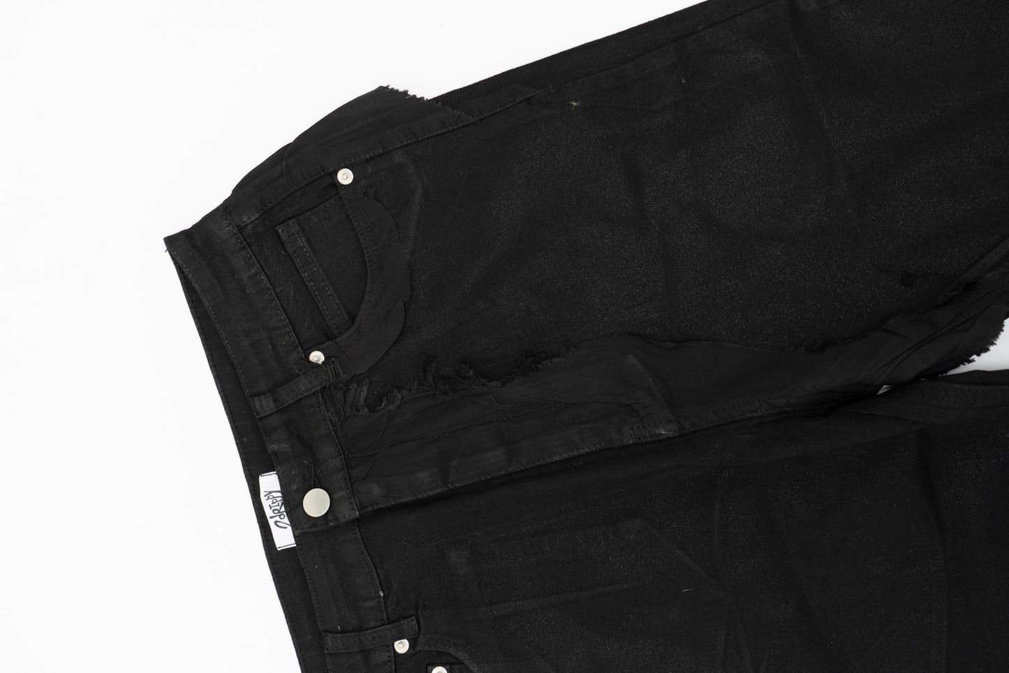 BLACK SUPERFLARE DENIM