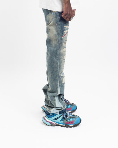 HUNCHO FLARED DENIM